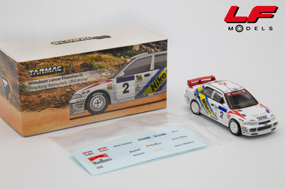modellino mitsubishi lancer evo III rally tarmac 1:64