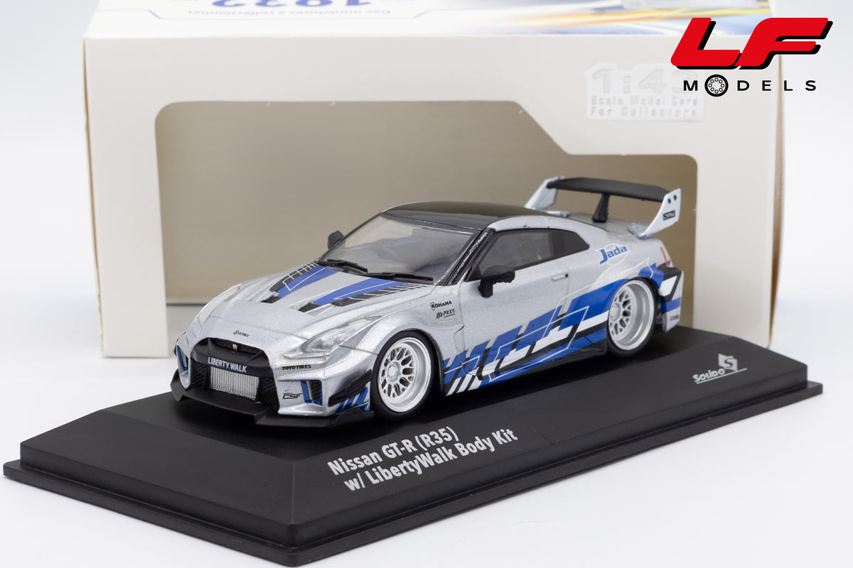 modellino nissan gtr r35 solido 1:43 4311211 vista frontale