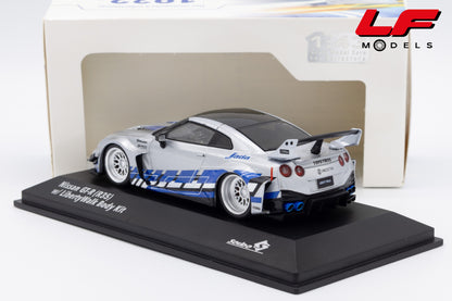 modellino nissan gtr r35 solido 1:43 4311211 vista posteriore