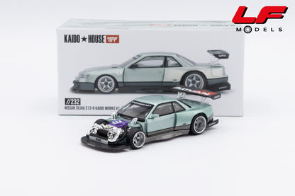 modellino nissan silvia kaido house mini gt 1:64 KHMG232 vista frontale