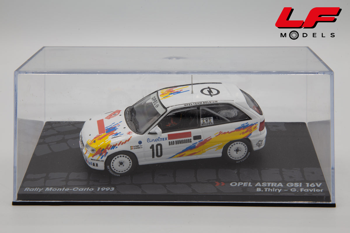 modellino opel astra rally montecarlo edicola 1:43 vista teca