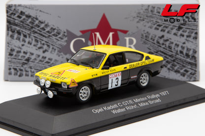 modellino opel kadett mintex rally cmr 1:43 frontale