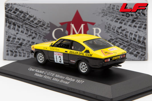modellino opel kadett mintex rally cmr 1:43 posteriore