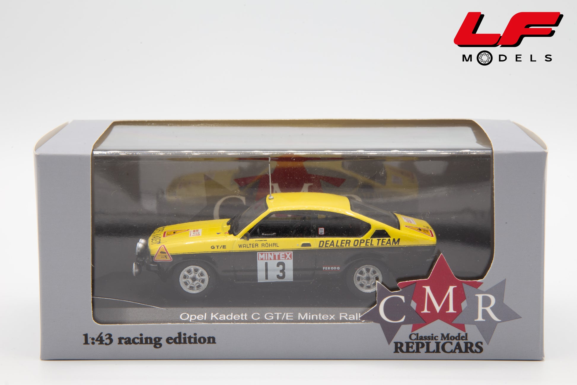 modellino opel kadett mintex rally cmr 1:43 scatola