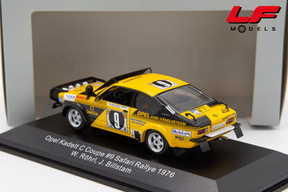 modellino opel kadet safari rally cmr 1:43 posteriore