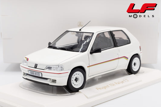 modellino peugeot 106 rallye norev 1:18 184920 vista frontale