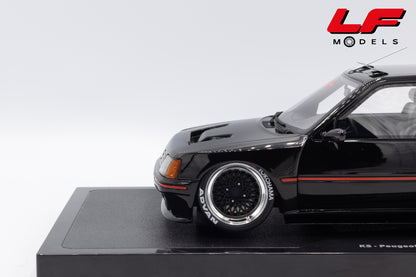 modellino peugeot 205 khyzyl ottomobile 1:18 OT1257 vista cerchio