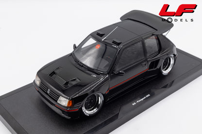 modellino peugeot 205 khyzyl ottomobile 1:18 OT1257 vista frontale
