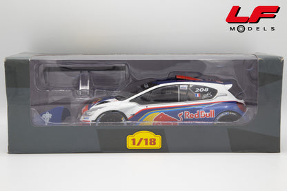 modellino peugeot 208 altaya 1:18 scatola