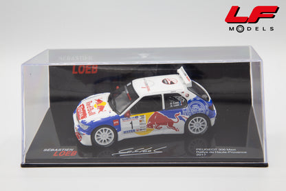 modellino peugeot 306 maxi rally edicola 1:43 EDICOLA-PEUG-306-LB-43 vista teca