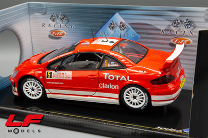modellino peugeot 307 solido 1:18 posteriore