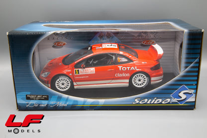 modellino peugeot 307 solido 1:18 scatola