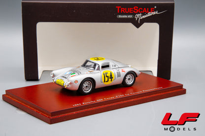 modellino porsche 550 coupe tsm model 1:43 frontale