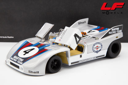 modellino porsche 908/03 autoart 1:18 frontale aperto