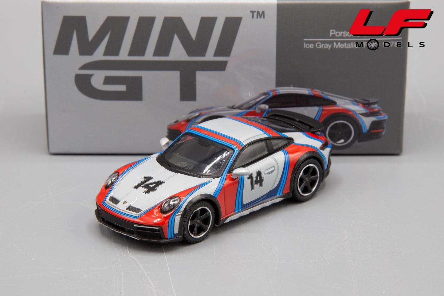 modellino porsche 911 dakar 1:64