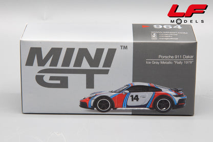 modellino porsche 911 dakar 1:64