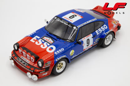 modellino porsche 911 rally ottomobile 1:18