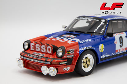 modellino porsche 911 rally ottomobile 1:18