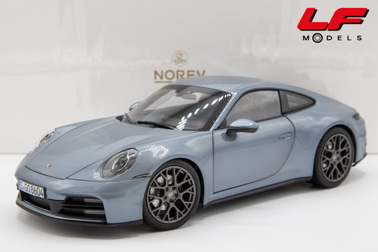 modellino porsche 911 992 norev 1:18 frontale