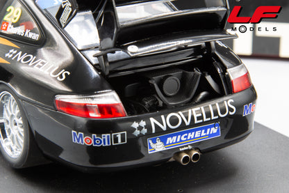 modellino porsche 911 gt3r asian cup 2003 autoart 1:18 motore