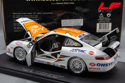 modellino porsche 911 gt3r asian cup 2004 autoart 1:18 posteriore