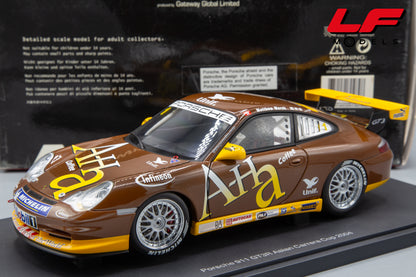 modellino porsche 911 gt3r asian cup 2004 autoart 1:18 frontale