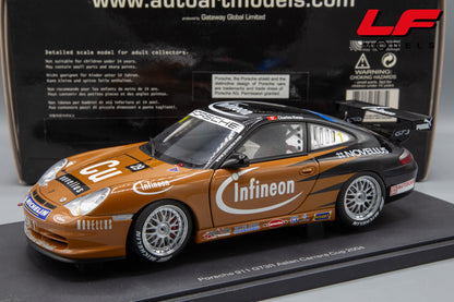 modellino porsche 911 gt3r asian cup 2004 autoart 1:18 frontale