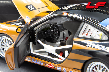 modellino porsche 911 gt3r asian cup 2004 autoart 1:18 interni