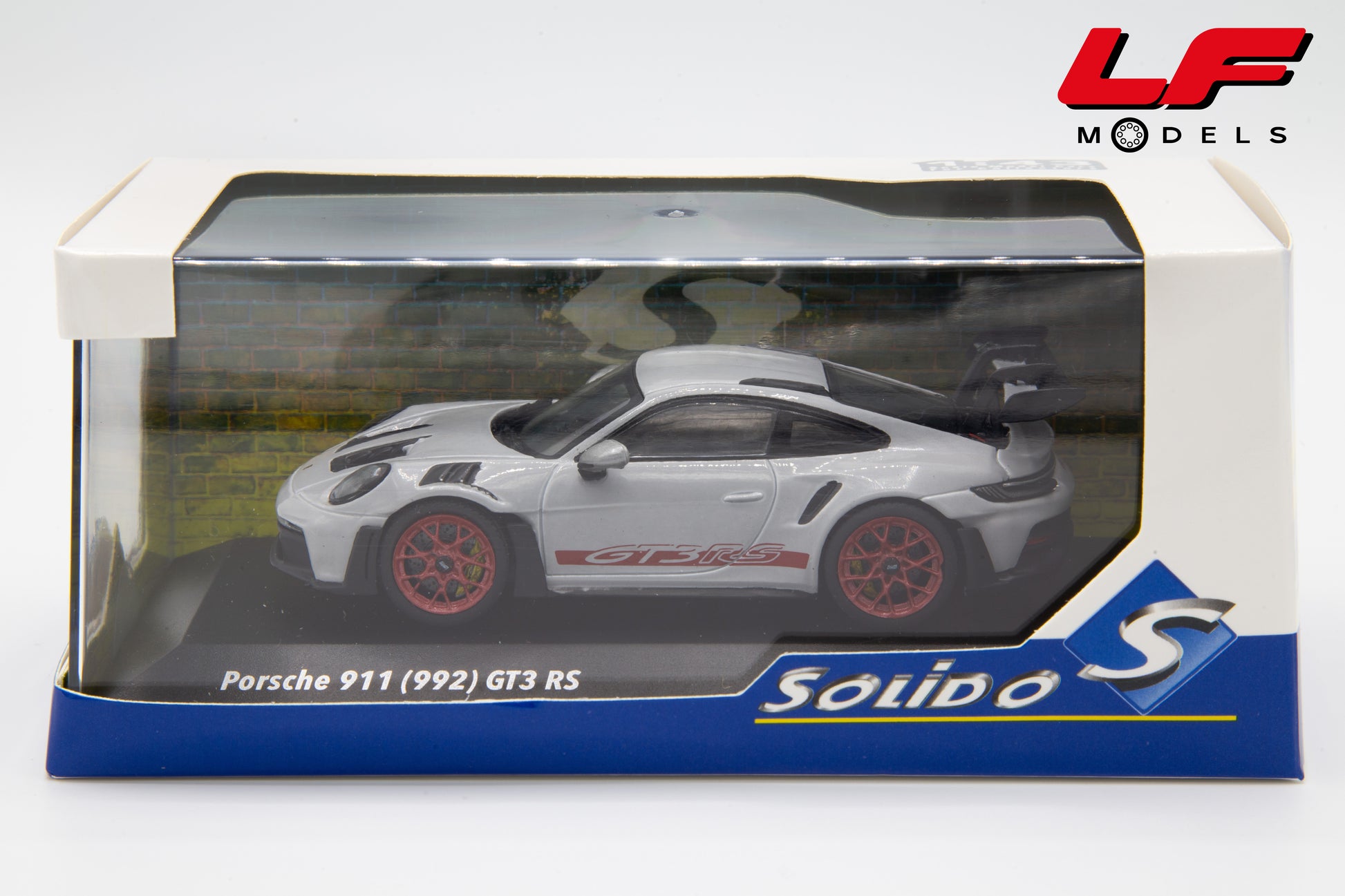 modellino porsche 911 992 gt3 rs solido 1:43