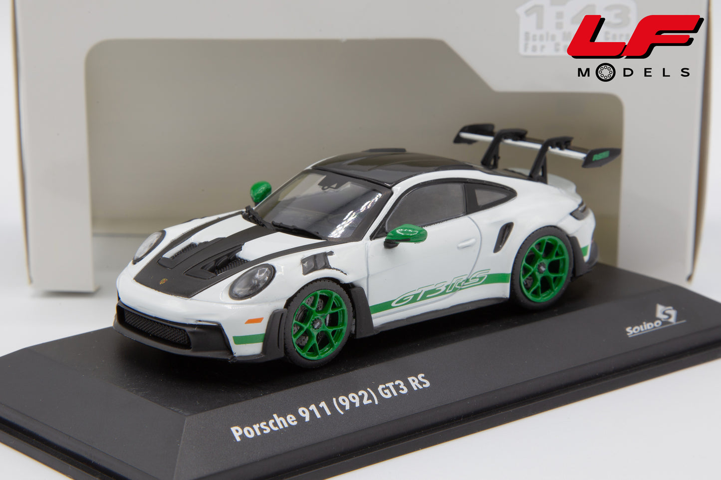 modellino porsche 911 992 gt3 rs solido 1:43
