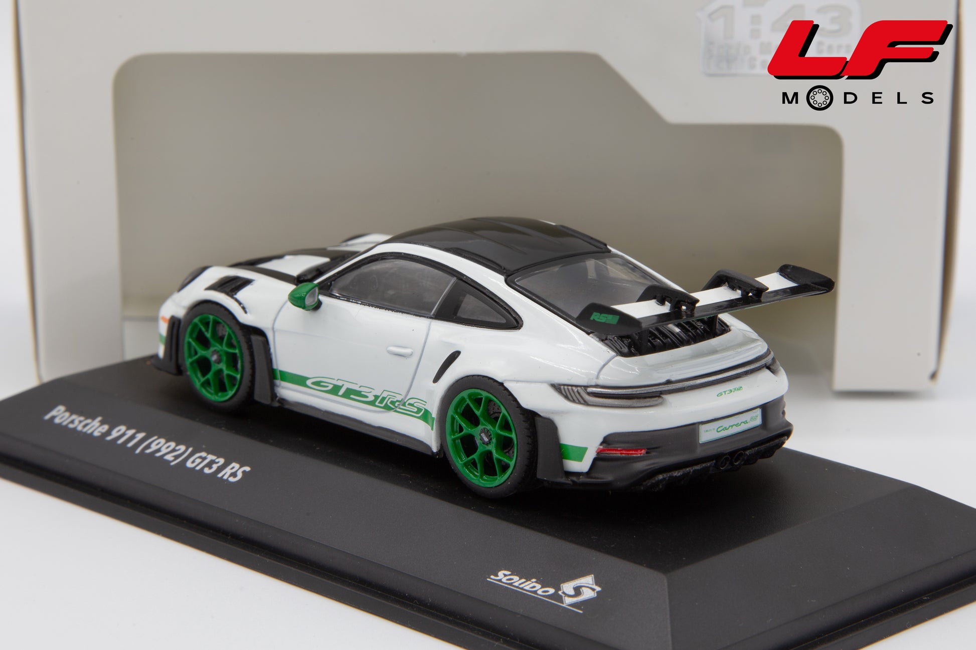 modellino porsche 911 992 gt3 rs solido 1:43