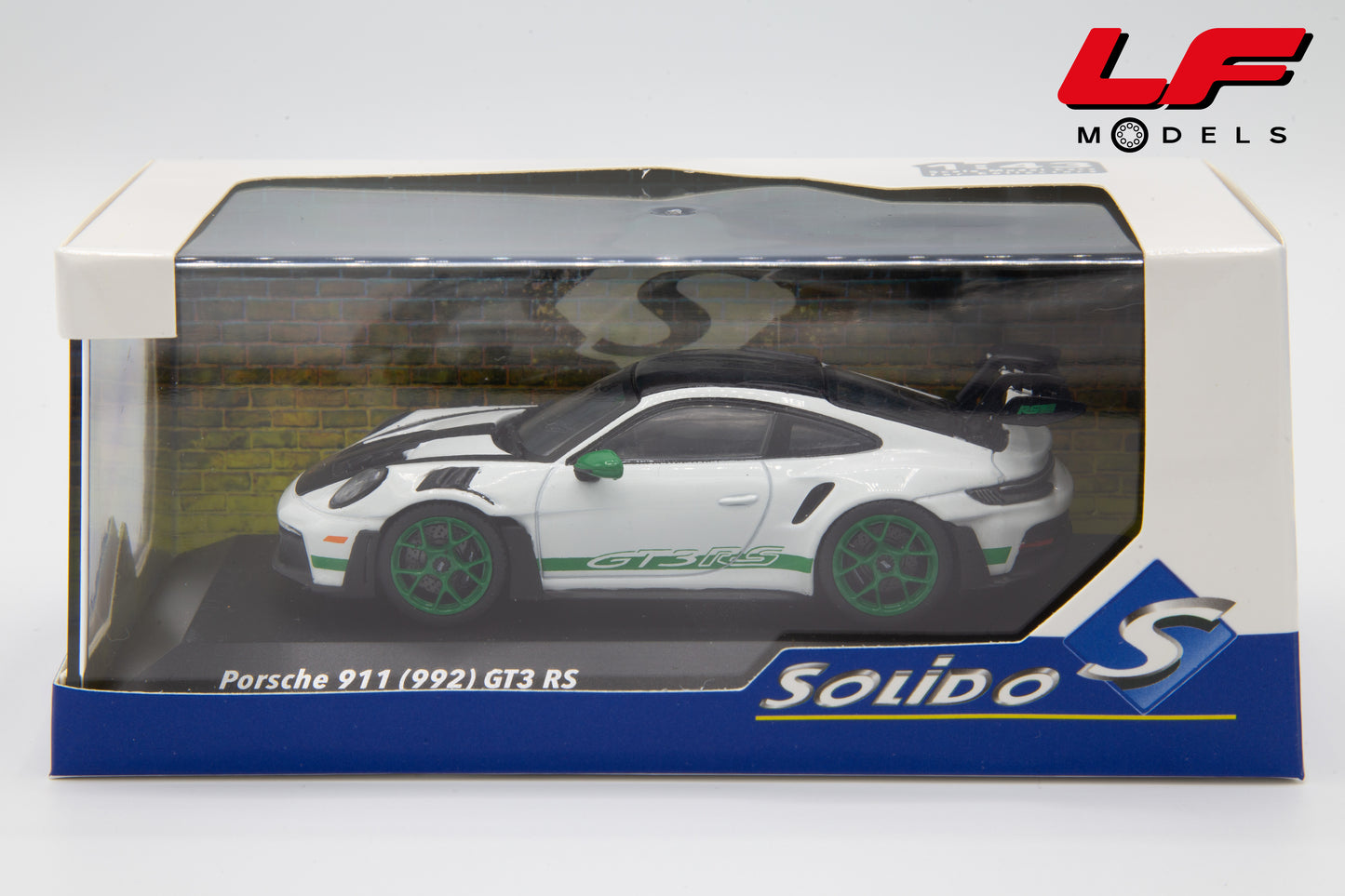 modellino porsche 911 992 gt3 rs solido 1:43