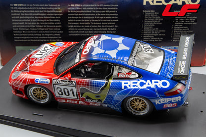 modellino porsche 911 gt3 rs recaro autoart 1:18 posteriore