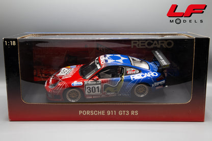 modellino porsche 911 gt3 rs recaro autoart 1:18 scatola