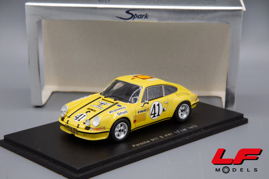 modellino porsche 911 s lm spark 1:43 frontale