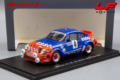 modellino porsche 911 sc esso spark 1:43 frontale