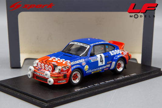 modellino porsche 911 sc esso spark 1:43 frontale
