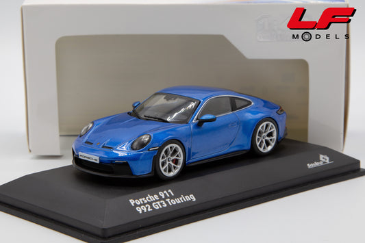 modellino porsche 911 touring solido 1:43 frontale