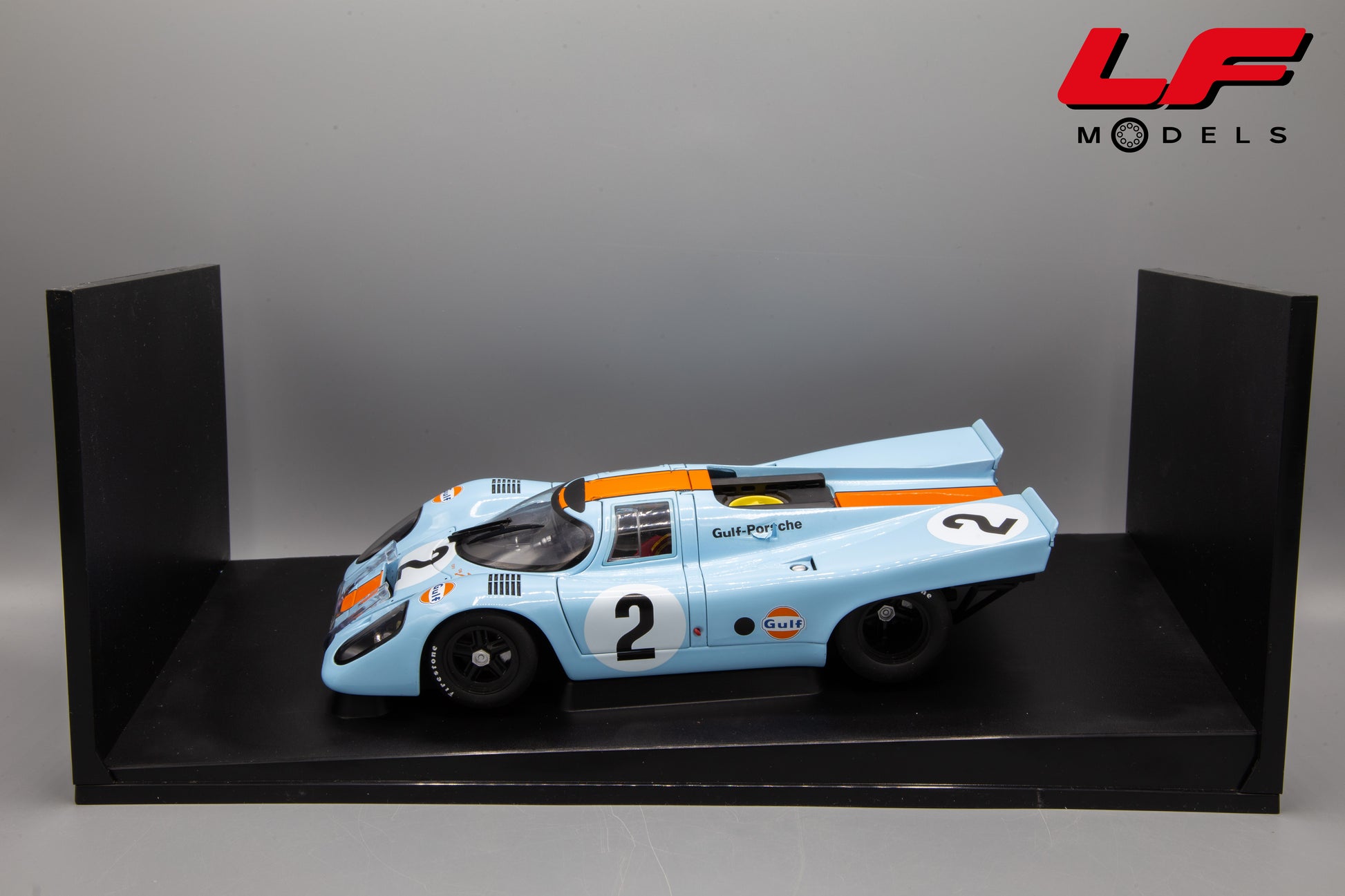modellino porsche 917k daytona gulf autoart 1:18 imballo