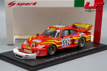 modellino porsche 935 spark 1:43 frontale