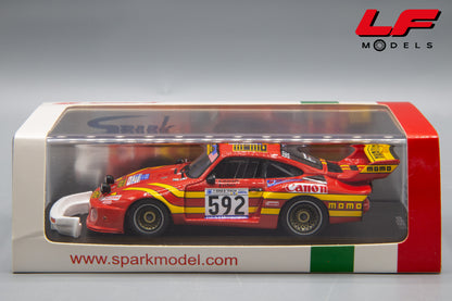 modellino porsche 935 spark 1:43 scatola