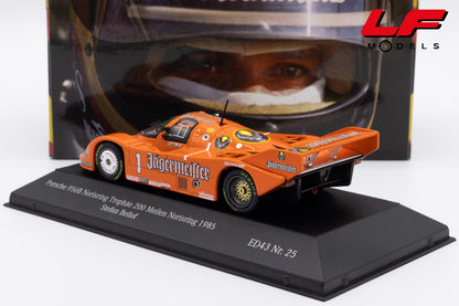 modellino porsche 956b norisring cmr 1:43 SBC025 vista posteriore