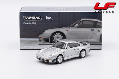 modellino porsche 959 tarmac 1:64 T64G-068-SL vista frontale