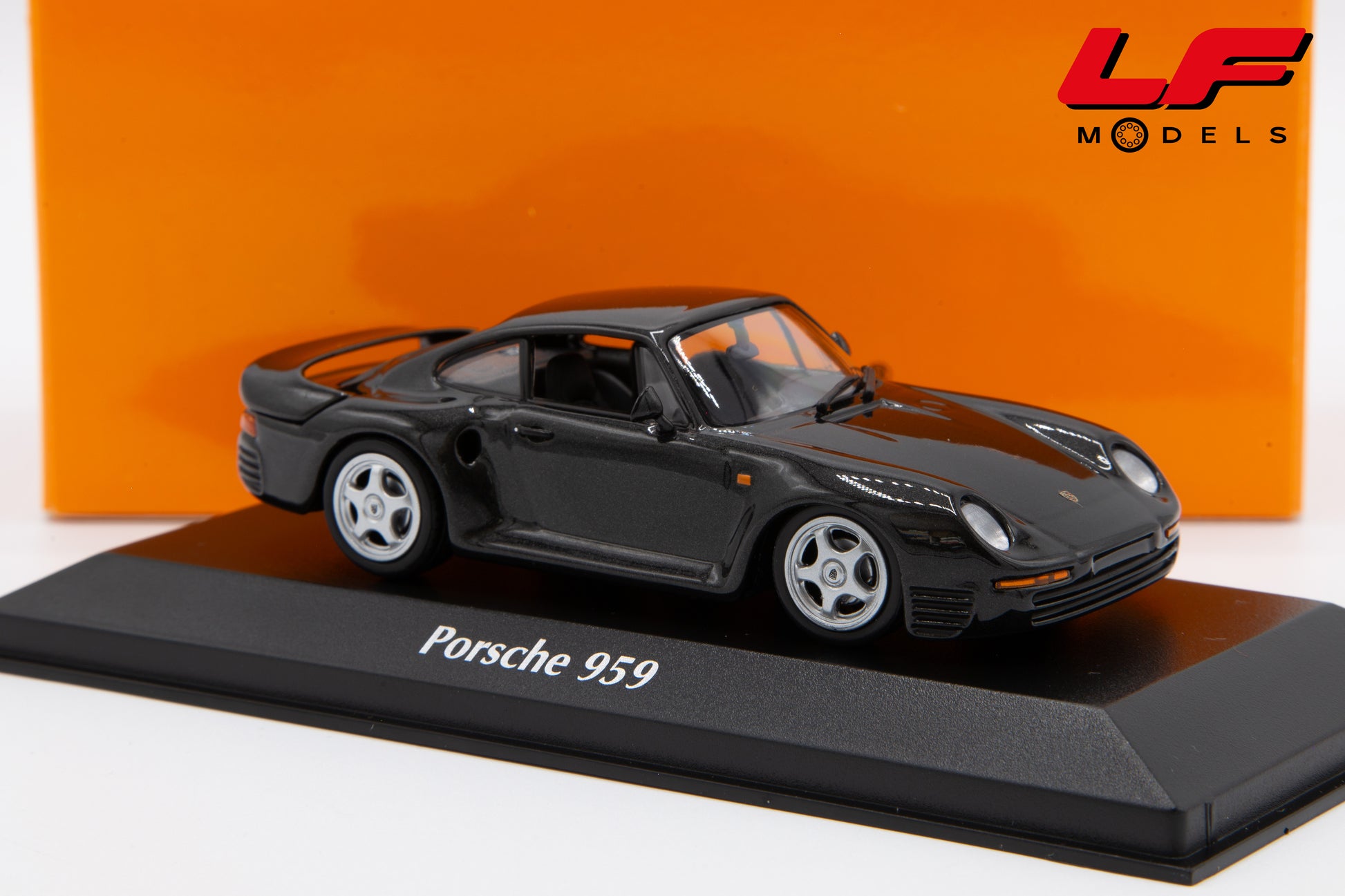 modellino porsche 959 maxichamps 1:43 940062520 vista frontale