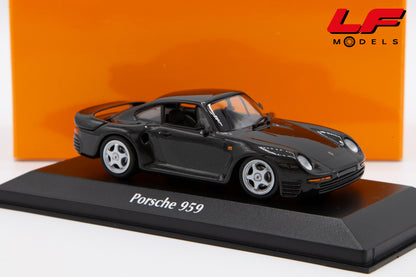 modellino porsche 959 maxichamps 1:43 940062520 vista frontale
