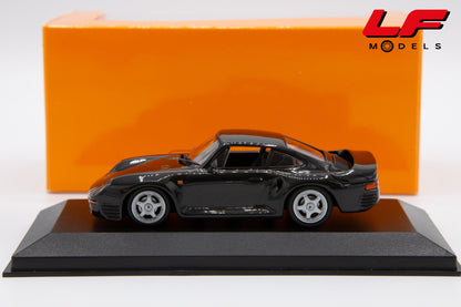 modellino porsche 959 maxichamps 1:43 940062520 vista laterale