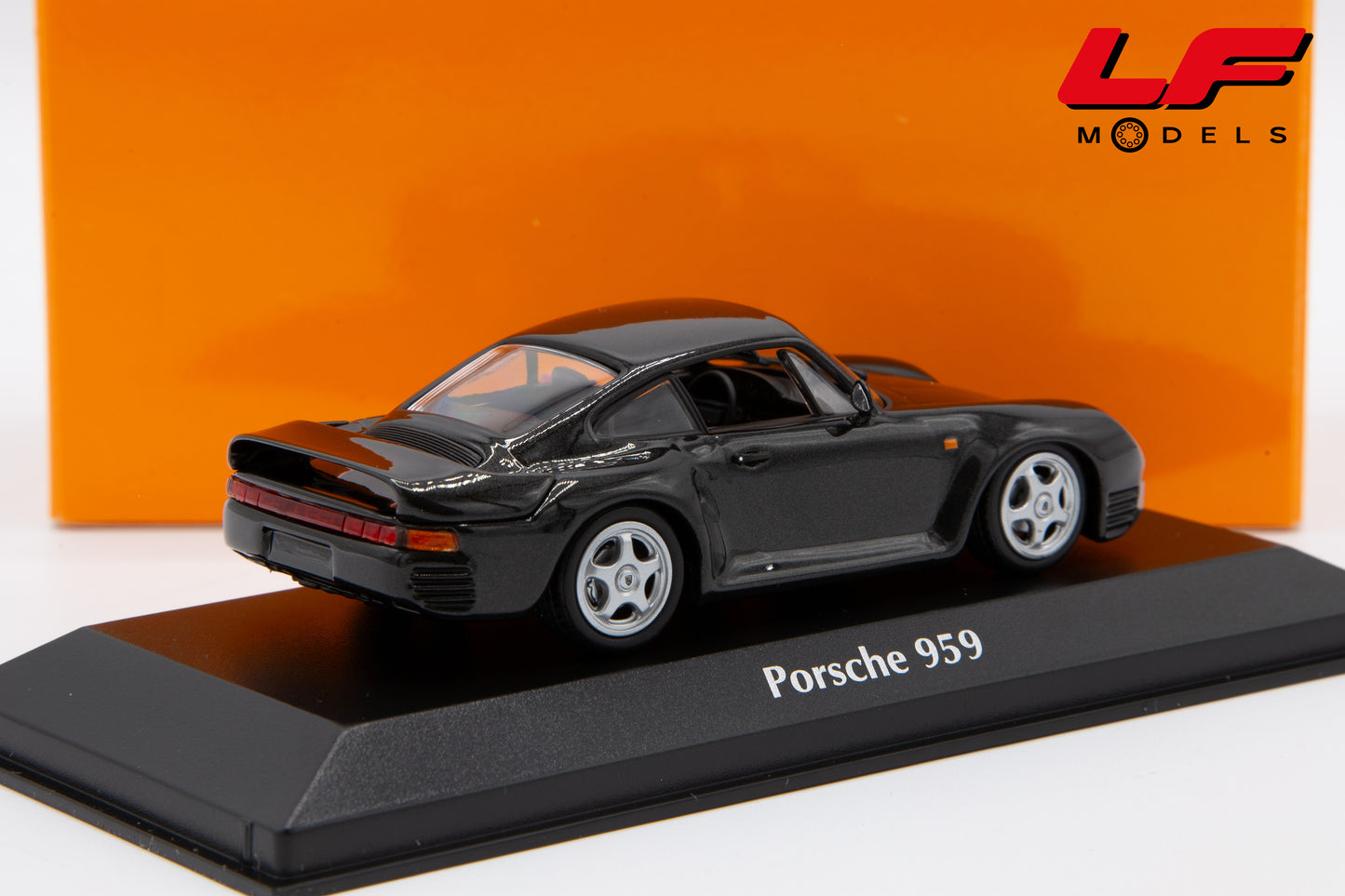 modellino porsche 959 maxichamps 1:43 940062520 vista posteriore