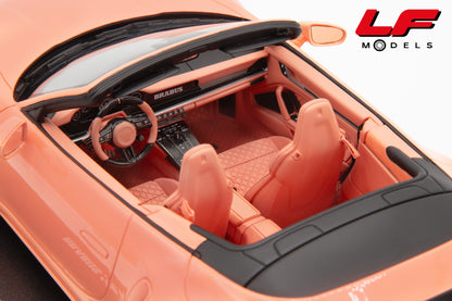 modellino porsche brabus 900 gt spirit 1:!8 interni