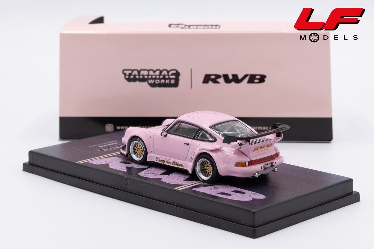 modellino porsche rwb 930 tarmac 1:64 T64-TL015-SC vista posteriore