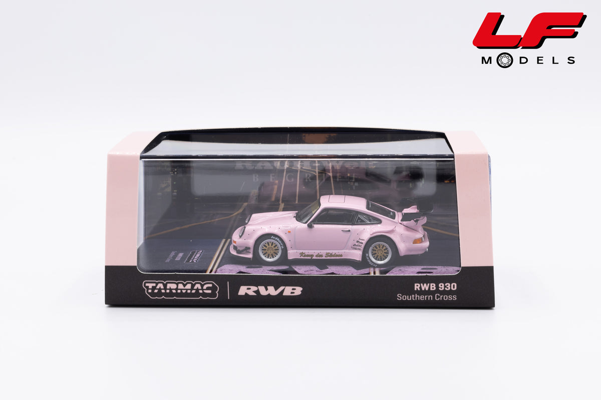 modellino porsche rwb 930 tarmac 1:64 T64-TL015-SC vista scatola